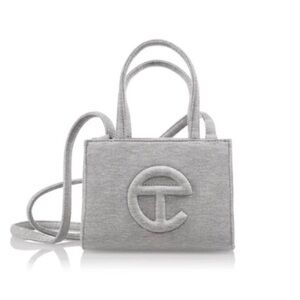 SALE rare ugg x telfar small grey fleece bag
